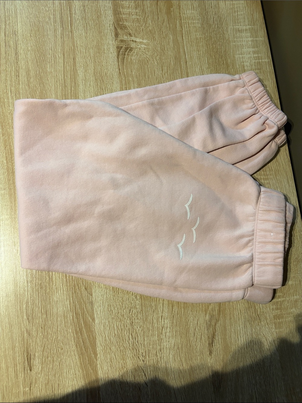 Women’s Soft Pink Fleece Jogger Pants